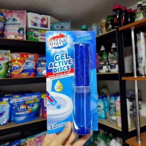 Шприц квітка для унітазу Agent max Gel active disks mountain freshness 12натисків  Гірська свіжість