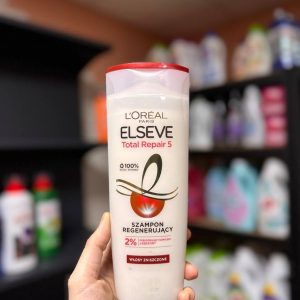 Шампунь Elseve L'Oreal Paris wlosy zniszczone 400мл Ельсев для пошкодженого волосся біла