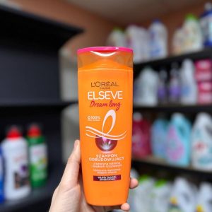 Шампунь Elseve L'Oreal Paris dream long 400мл Ельсев відновлюючий оранжева