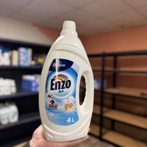 Гель для прання білих речей Enzo white 4л/100прань Ензо