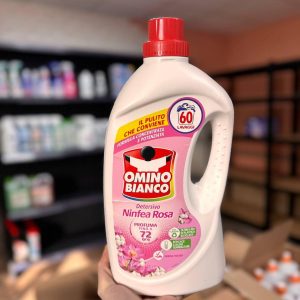 Універсальний гель для прання Omino bianco pink lily 2.4л/60прань Оміно бянко