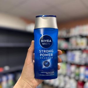 Шампунь для чоловіків Nivea men strong power shampoo, 250мл Нівеа