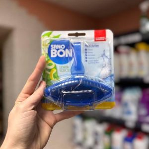 Туалетний блок з ароматом лимону Sano bon multi action 55грам