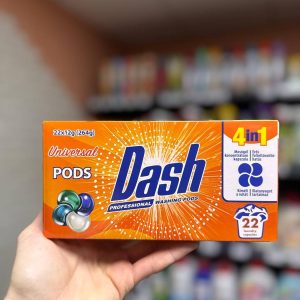 Капсули для прання універсальних речей Dash professional washing pods 22шт Даш професіонал