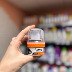 Крем блиск для взуття Silver чорний