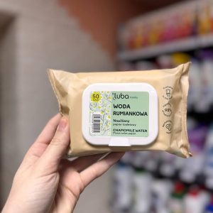 Вологий туалетний папір з клапаном з ромашкою 50шт