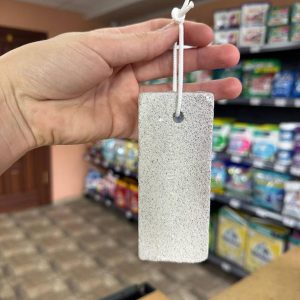 Пемза формована з шнурком 12*5*2см