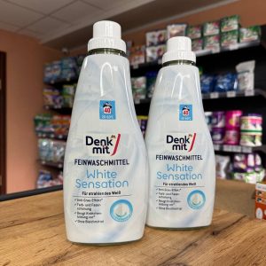 Гель для прання білих речей Denkmit white sensation 1л Денк міт