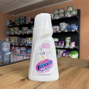 Рідкий засіб для виведення плям та відбілювач Vanish Oxi Action Crystal White/білий -1л