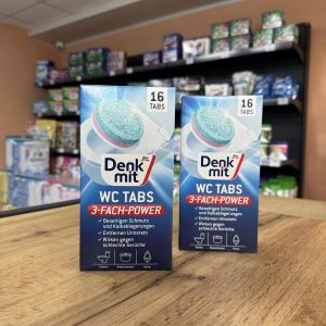 Таблетки  для чищення унітазу Denkmit WC Tabs 3-FACH-POWER