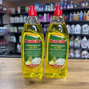 Концентрований гель для миття посуду Destello Limón 750мл Дестелло з ароматом лимону