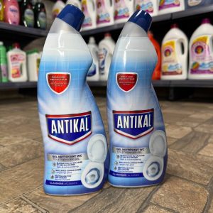 Засіб для миття унітазів Antikal (синій)750мл, Антікал