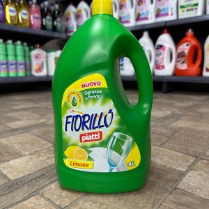 Засіб для миття посуду лимон Fiorillo Lemon 4л