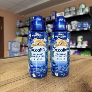 Парфум для білизни Coccolino Profumo per Bucato Elixir:/ дика компанула та бергамот (синій )342мл