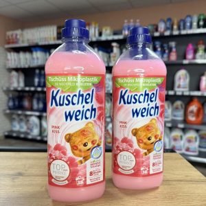 Кондиціонер для білизни Kuschelweich Pink Kiss. (Рожевий поцілунок)1л/38пр(рожевий)