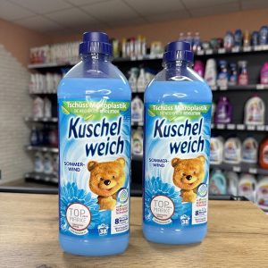 Кондиціонер для прання білизни Kuschelweich Sommer-Wind. 1л-38пр,літній вітер(т.синій)