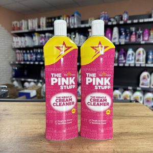 Абразивний крем для чищення твердих поверхонь Пінк The Pink Stuff Miracle Cream Cleaner. 500мл