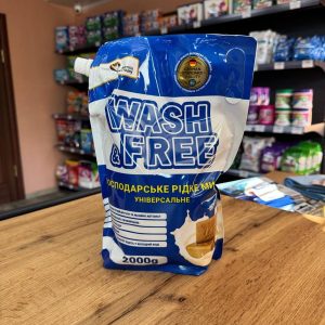 Рідке господарське мило Wash &free дой-пак 1л