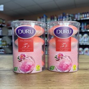 Мило Duru Fresh Sensations "Квіткова хмара" 4шт*100г(біло-рожеве) тубус