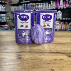 Мило  Duru Just Relax Honey & Lavender Beauty Soap (мед та лаванда),тубус 4шт *100г