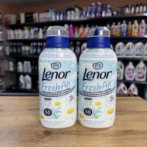 Гіпоалергенний ополіскувач для білизни Lenor Fresh Air Effect Sensitive. (Ромашка)700мл-50прань
