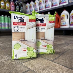 Серветки для прибирання Денк Мік Denk Mit лайм 50шт