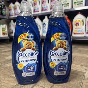 Гель для прання на коротких циклах Коколіно Coccolino MAXI 2160мл,54 прання(синій)