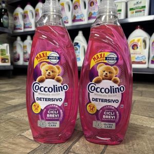 Гель для прання на коротких циклах Коколіно Coccolino MAXI 2160мл,54 прання(рожевий)