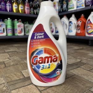 Гель для прання чорних та кольорових речей Гама  Gama 83прання 3,735л